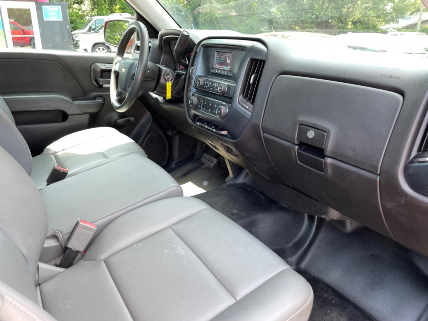 2016 RED CHEVROLET SILVERADO 1500 WORK TRUCK (1GCNCNEH4GZ) with an 4.3L engine, Automatic transmission, located at 5103 Dorchester Rd., Charleston, SC, 29418-5607, (843) 767-1122, 36.245171, -115.228050 - Local Trade-in with Easy Clean Vinyl Interior, Cold A/C, AM/FM Stereo, Power Locks, Bed Liner. Certified One Owner!! Located at New Life Auto Sales! 2023 WINNER for Post & Courier's Charleston's Choice Pre-owned Car Dealer AND 2018-2024 Top 5 Finalist for Charleston City Paper's BEST PLACE TO BUY - Photo#9